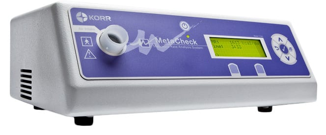 MetaCheck - Metabolic Rate Analysis System